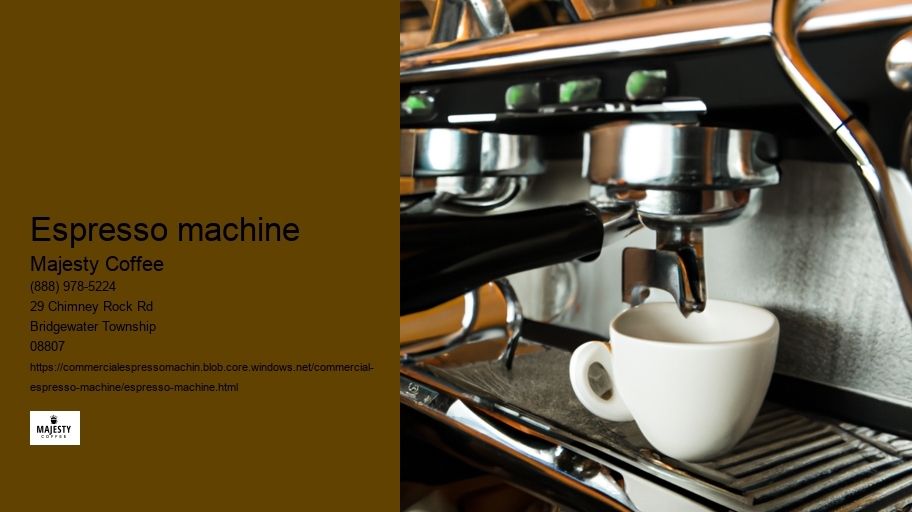 Espresso machine